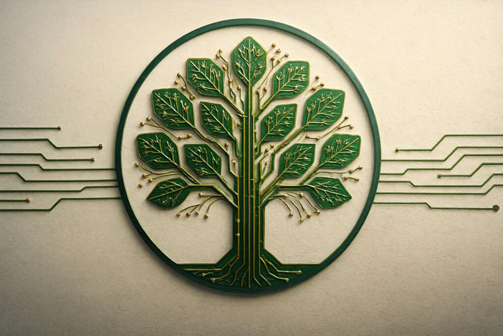 green tech image concept