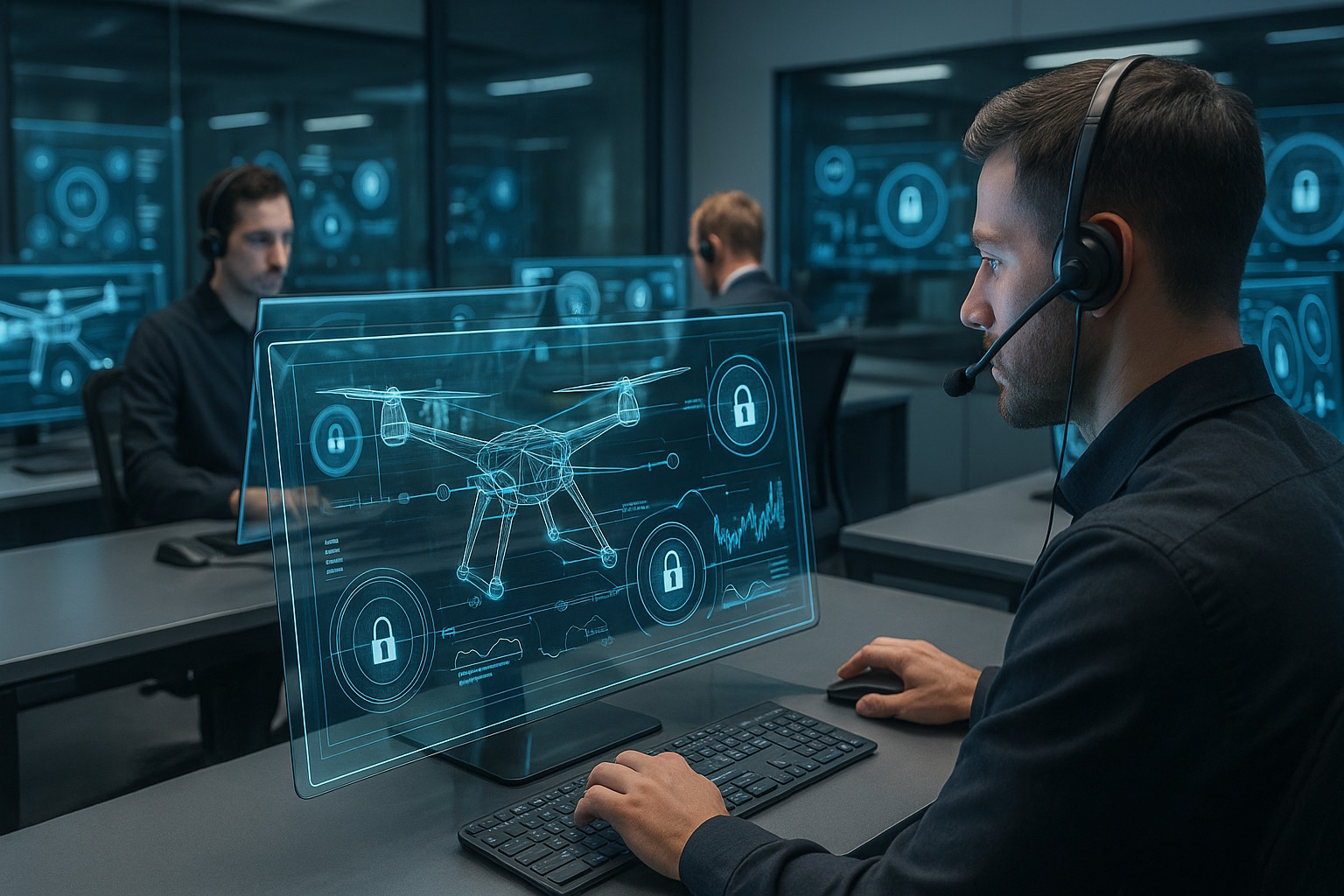 Securing the Skies: Cyber Security and Privacy in the Internet of Drones