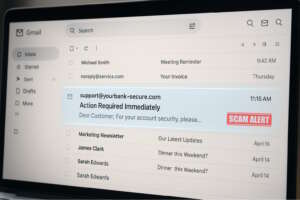 Phishing Emails Scam Alert