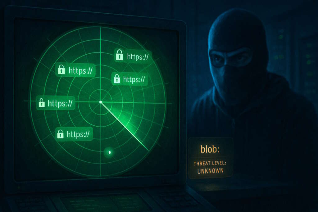 blob url phishing scam