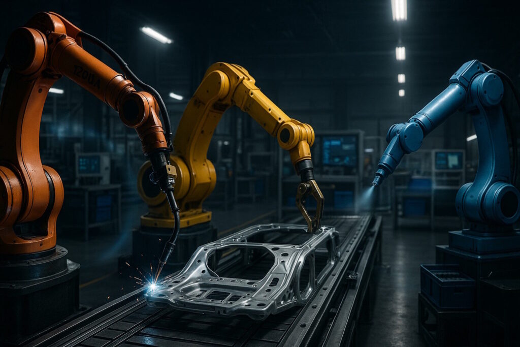 robot in manufacturing