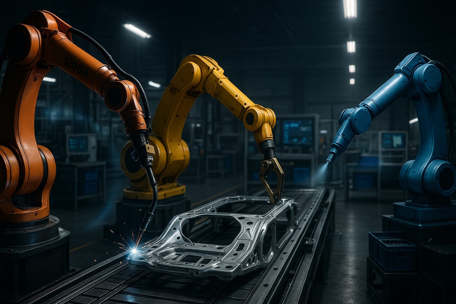 How Does Multi-Robot Coordination Improve Efficiency in Manufacturing?