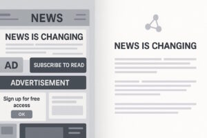 subscription news image concept