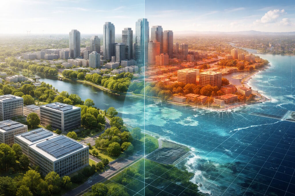 Digital twins in climate adaptation