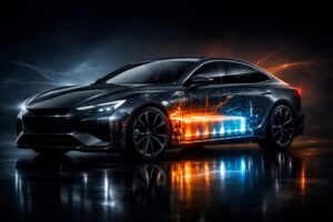an ev car