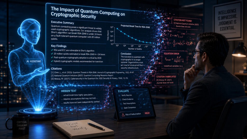 why AI hallucinates